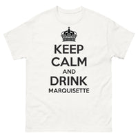 Thumbnail for T-shirt Provence blanc - Keep calm et buvez de la marquisette