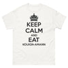 T-shirt Bretagne blanc - Keep Calm and Eat Kouign-Amann