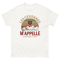Thumbnail for T-shirt Cévennes blanc - Les Cévennes m'appellent, il faut que j'y aille