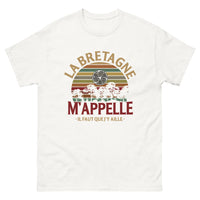 Thumbnail for T-shirt Bretagne blanc - La Bretagne m'appelle, il faut que j'y aille