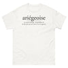 T-shirt Ariège blanc - Un mélange de gentillesse et caractère