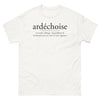 T-shirt Ardèche blanc - Un savant mélange de gentillesse