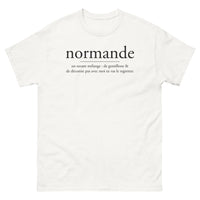 Thumbnail for T-shirt Normande blanc - Un savant mélange de gentillesse