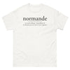 T-shirt Normande blanc - Un savant mélange de gentillesse