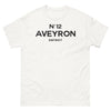 T-shirt Aveyron blanc - Fierté et charme local