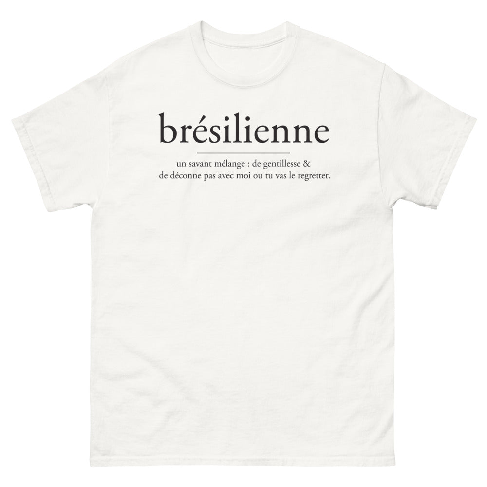 T-shirt Brésil blanc - Un savant mélange de gentillesse