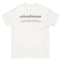 Thumbnail for T-shirt Colombienne blanc - Un Savant Mélange de Gentillesse et de Fermeté