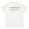 T-shirt Colombienne blanc - Un Savant Mélange de Gentillesse et de Fermeté