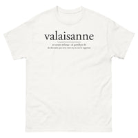 Thumbnail for T-shirt Valaisanne blanc - Un mélange de gentillesse et de déconnade
