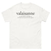 T-shirt Valaisanne blanc - Un mélange de gentillesse et de déconnade