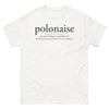 T-shirt Pologne blanc - Un mélange de gentillesse et d'autorité