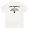 T-shirt Béarnais blanc - Les Béarnais et leur descente