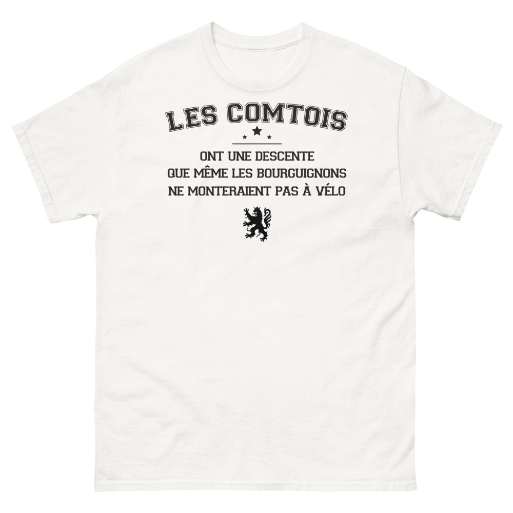 T-shirt Comtois blanc - Les Comtois et le défi Bourguignon