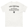 T-shirt Comtois blanc - Les Comtois et le défi Bourguignon