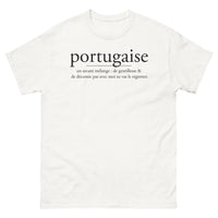 Thumbnail for T-shirt Portugal blanc - Un savant mélange de gentillesse