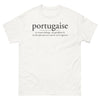 T-shirt Portugal blanc - Un savant mélange de gentillesse
