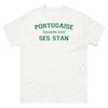 T-shirt Portugal blanc - Portugaise Toujours avec ses Stan