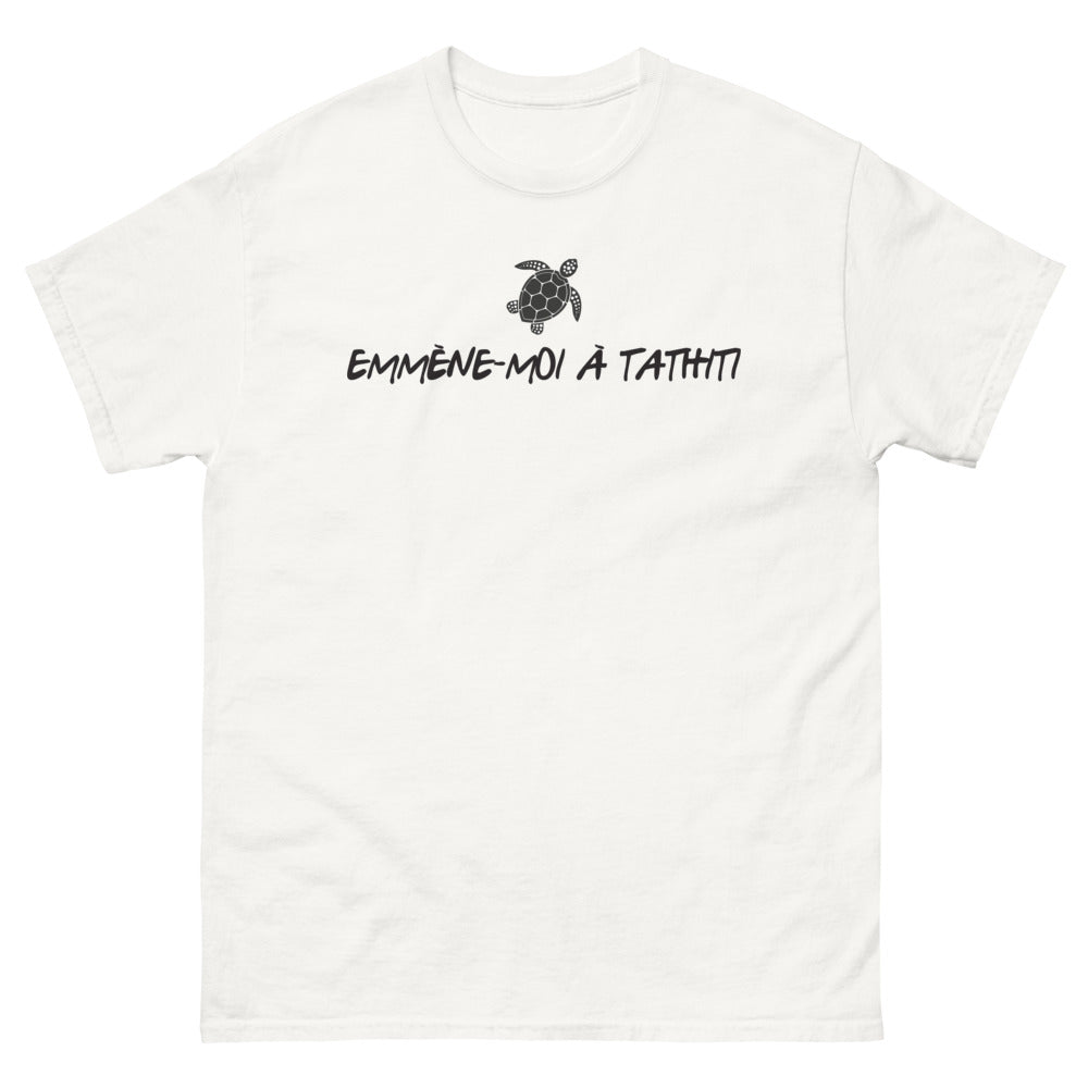 T-shirt Tahiti blanc - Emmène-moi à Tahiti