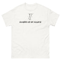 Thumbnail for T-shirt Alsace blanc - Évocation humoristique et nostalgique