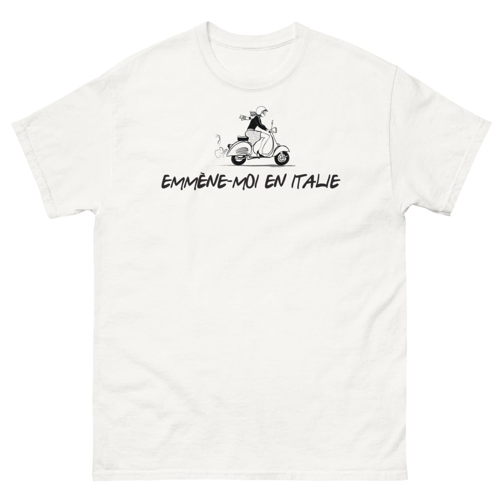 T-shirt Italie blanc - Emmène-moi en Italie