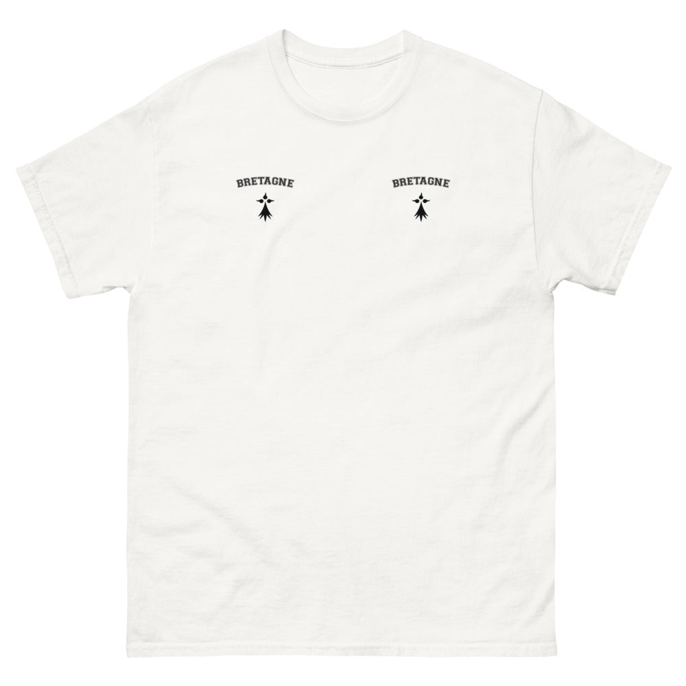 T-shirt Bretagne blanc - Fier et Authentique
