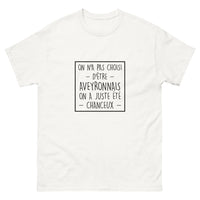 Thumbnail for T-shirt Aveyron blanc - On n’a pas choisi d’être Aveyronnais