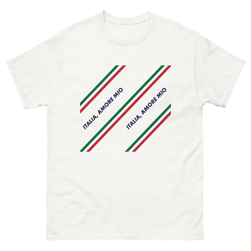 T-shirt Italie blanc - Amore e orgoglio per la dolce vita
