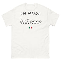 Thumbnail for T-shirt Italie blanc - En mode relax avec humour