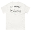 T-shirt Italie blanc - En mode relax avec humour