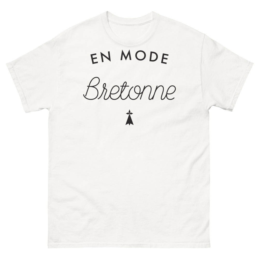T-shirt Bretagne blanc - En mode Bretonne