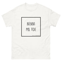 Thumbnail for T-shirt Franche-Comté blanc - Nenni ma foi, fierté comtoise