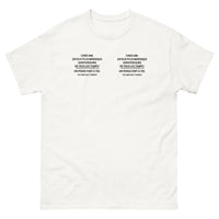 Thumbnail for T-shirt Anniversaire Merdique blanc - Joyeux plus merdique anniversaire