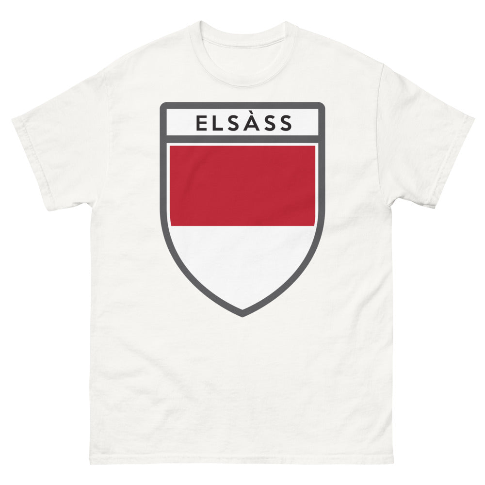 T-shirt Alsace blanc - Fier d'être Alsacien