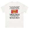 T-shirt Bretagne blanc - Parce que les Bretons passent leur vie entière