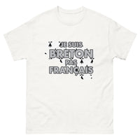 Thumbnail for T-shirt Bretagne blanc - Je suis Breton, pas Français!