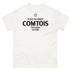 T-shirt Franche-Comté blanc - Je suis tellement Comtois, j'en ai mal au foie