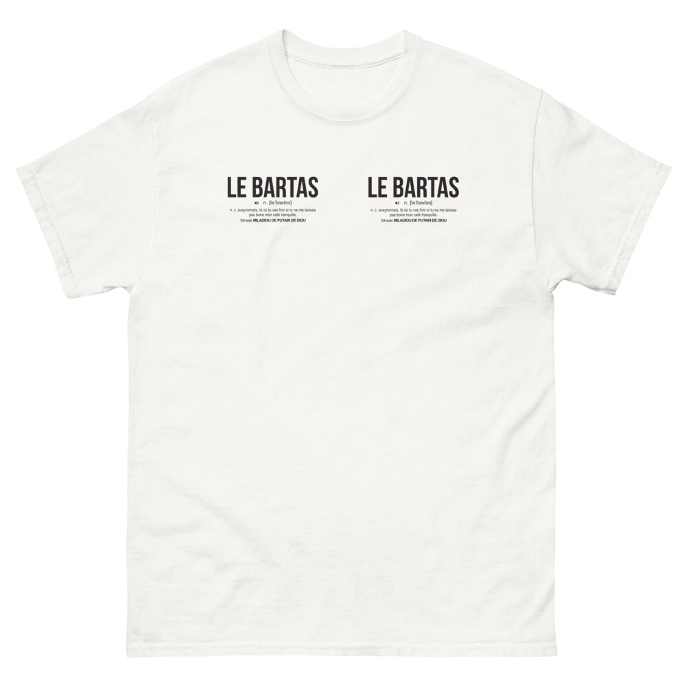 T-shirt Aveyron blanc - Le Bartas, aventure et café