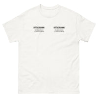Thumbnail for T-shirt Alsacien blanc - Gottverdammi, un message authentique