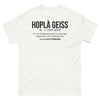 T-shirt Alsacien blanc - Hopla Geiss !