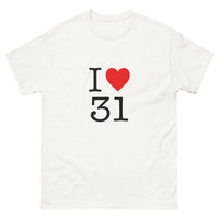 Thumbnail for T-shirt Haute-Garonne blanc - I Love 31, fierté locale