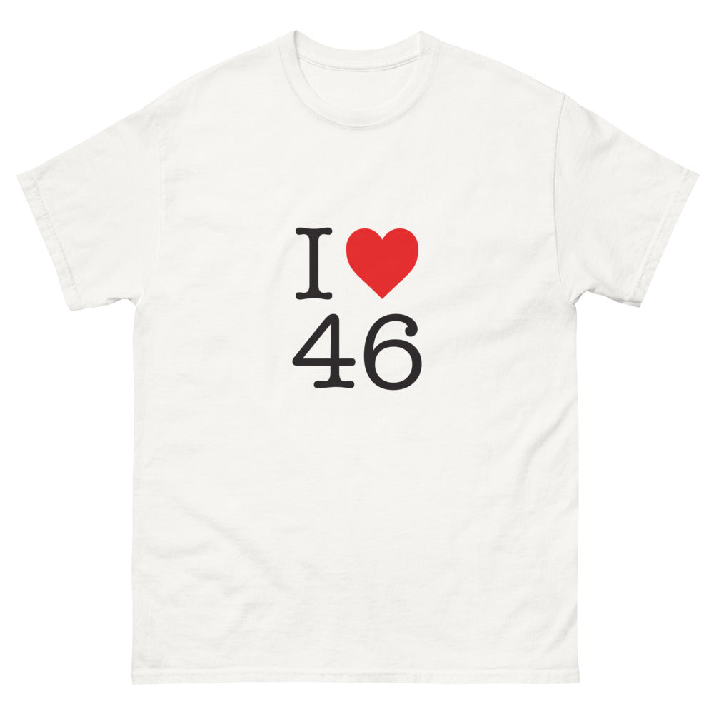 T-shirt Lot blanc - I Love 46, fierté locale