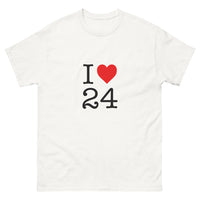 Thumbnail for T-shirt Dordogne blanc - I Love 24 avec humour
