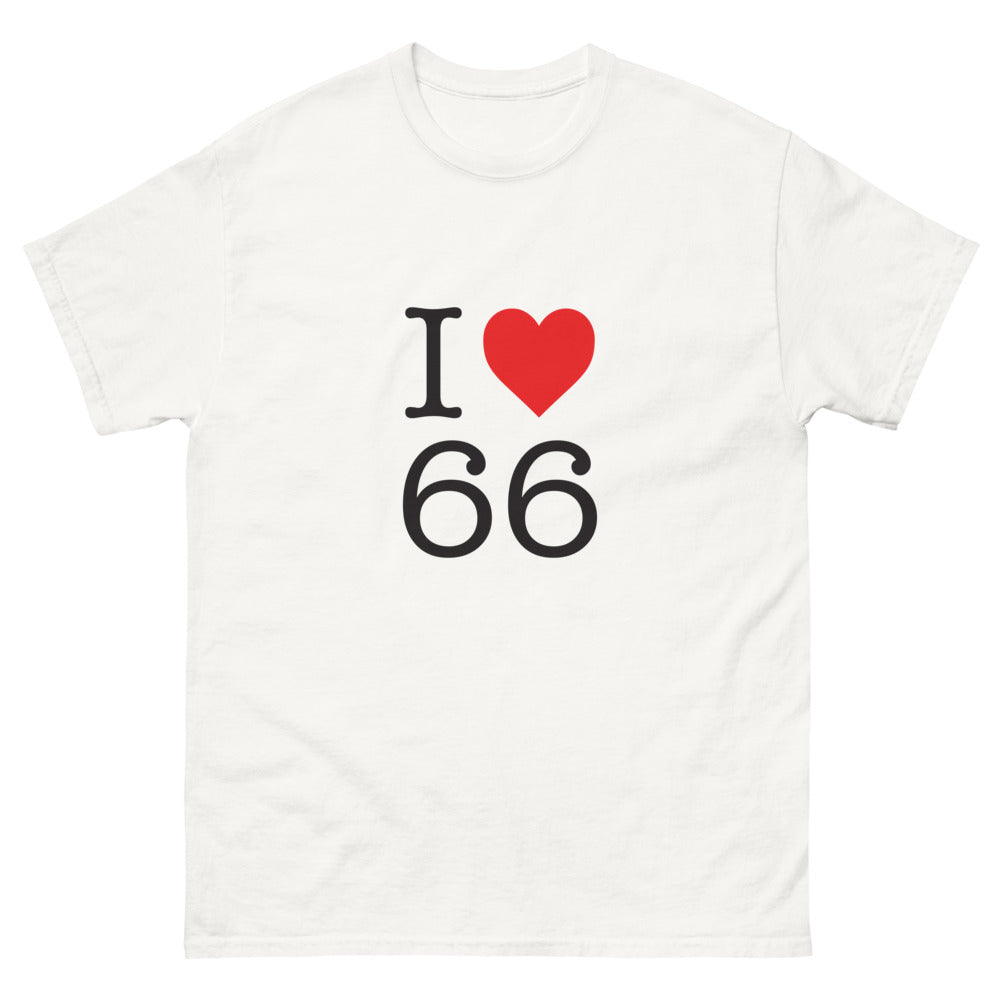 T-shirt Pyrénées-Orientales blanc - I Love 66 fierté locale