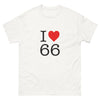 T-shirt Pyrénées-Orientales blanc - I Love 66 fierté locale