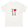 T-shirt Aude blanc - I Love 11, fierté régionale