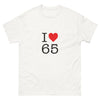 T-shirt Hautes-Pyrénées blanc - I Love 65
