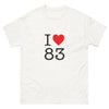 T-shirt Var blanc - I Love Var, un clin d'œil au soleil