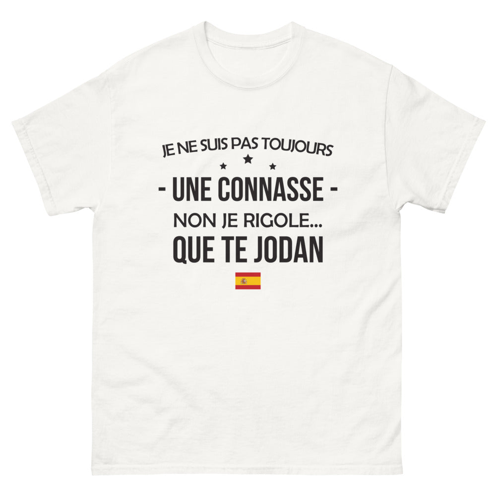 T-shirt humour blanc - Je ne suis pas toujours une connasse