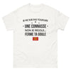 T-shirt humour blanc - Je ne suis pas toujours une connasse