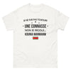 T-shirt Créole blanc - Je ne suis pas toujours une connasse